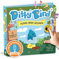 Ditty Bird Sound Book Funny Body Sounds USB-C Rechargeable
