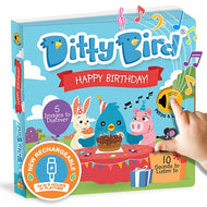 Ditty Bird Sound Book Happy Birthday USB-C Rechargeable