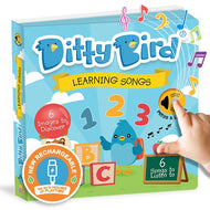 Ditty Bird Sound Book Learning Songs USB-C Rechargeable
