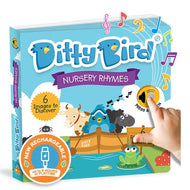 Ditty Bird Sound Book Nursery Rhymes USB-C Rechargeable