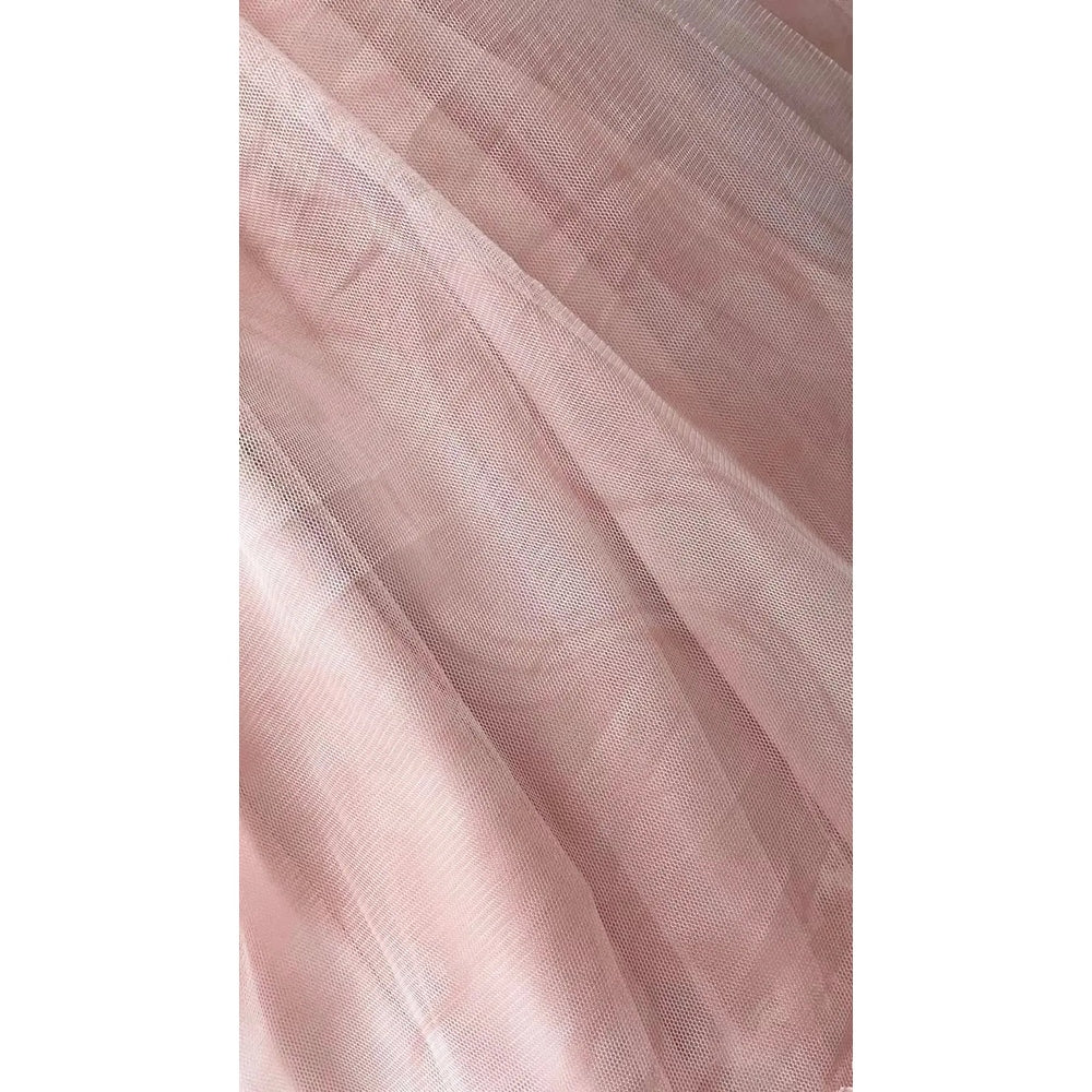 Dolly By Le Petit Dreamy Babydoll Puff Dress Pink Clouds