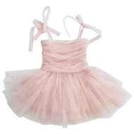 Dolly By Le Petit Tom Pearl Tulle Ballerina Dress Dollypink
