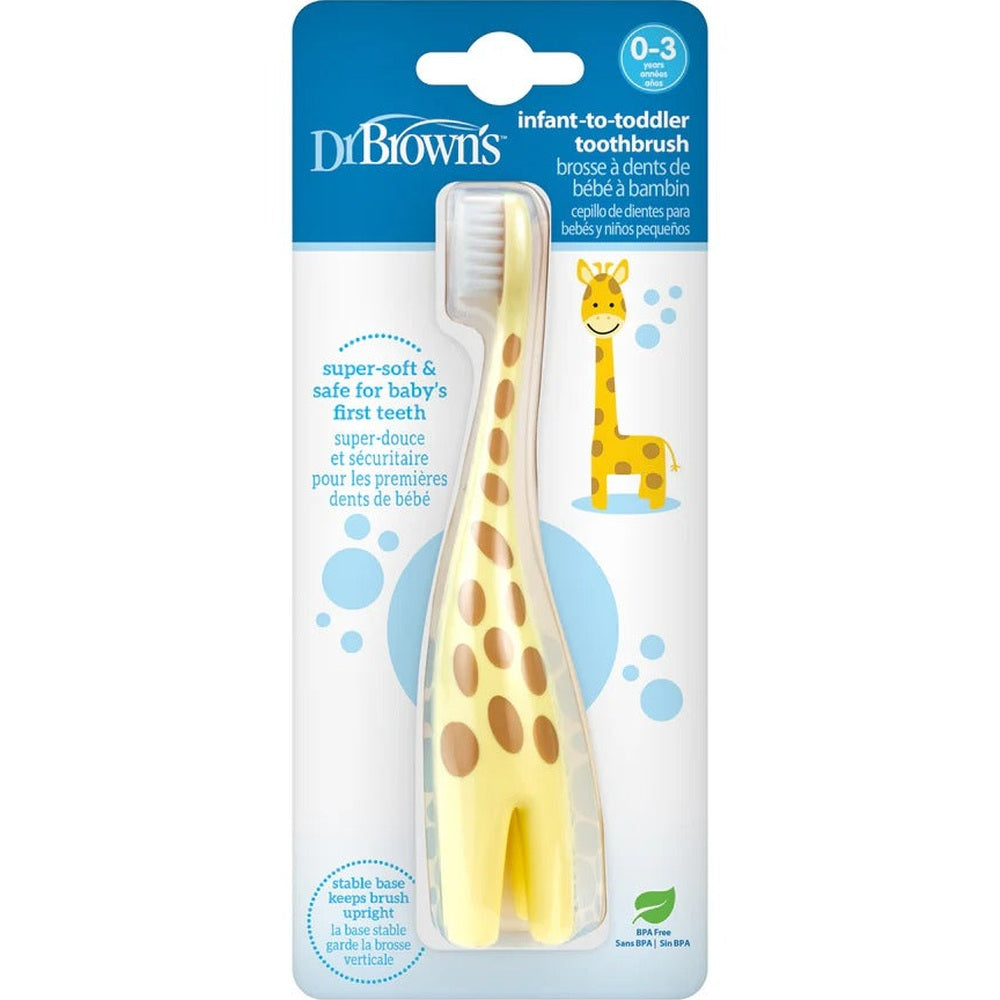 Dr. Brown's Infant-to-Toddler Toothbrush 1-Pack