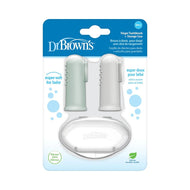 Dr. Brown's Silicone Finger Toothbrush and Storage Case 2-Pack