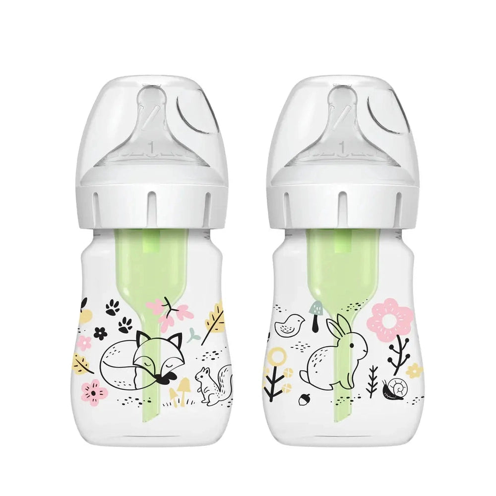 Dr. Brown's Wide Neck Anti-Colic Options Bottle 2-Pack 5 oz/150 ml