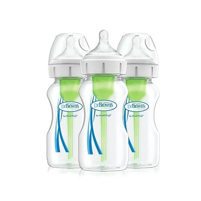 Dr. Brown's Wide-Neck Anti-colic Options+ Baby Bottle 9oz/270ml