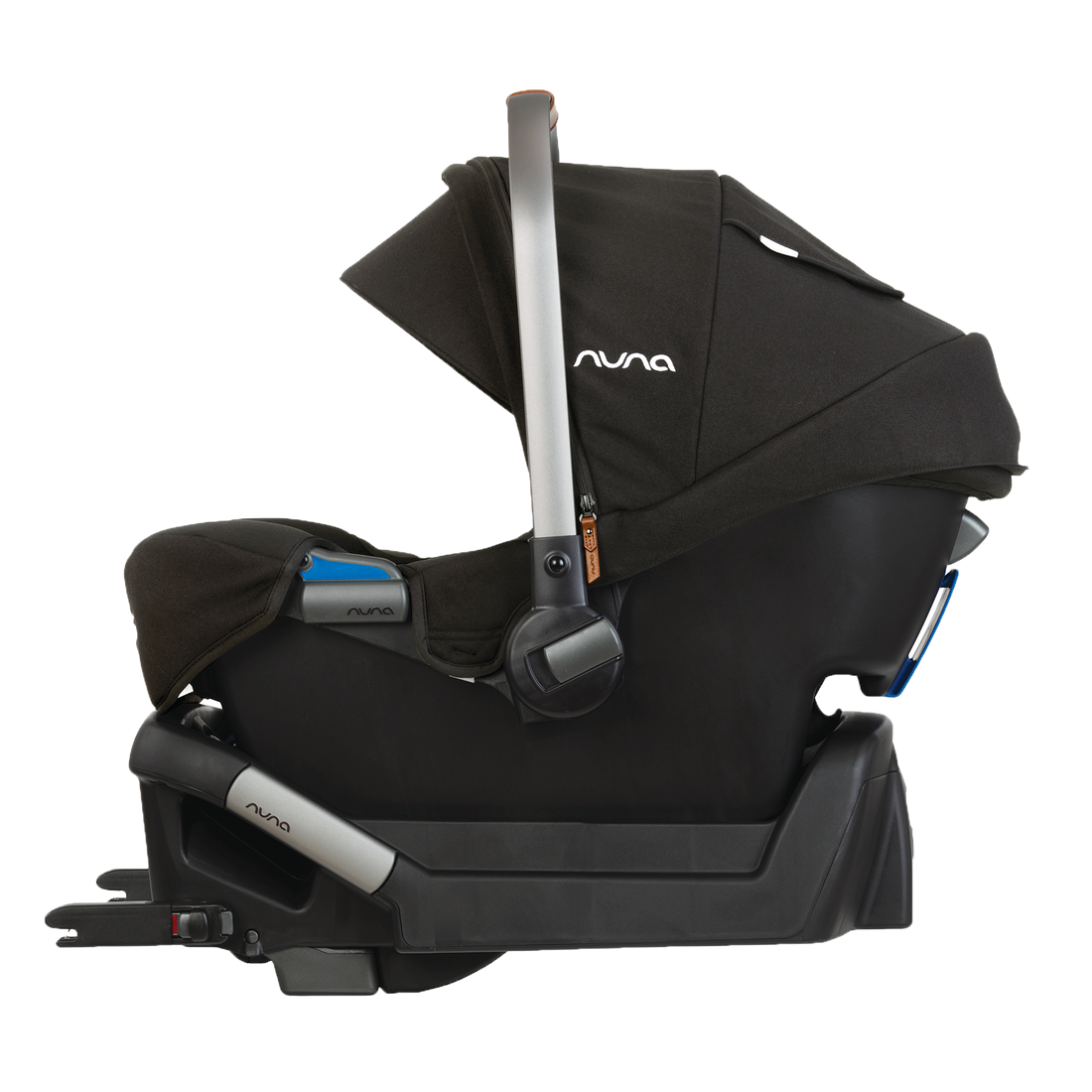 Nuna PIPA True lock infant car seat base included with the Silver Cross Clic bundle