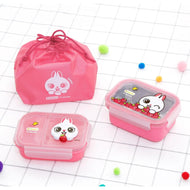 Edison Comfortable Stainless Picnic Lunch Box Set With Pouch