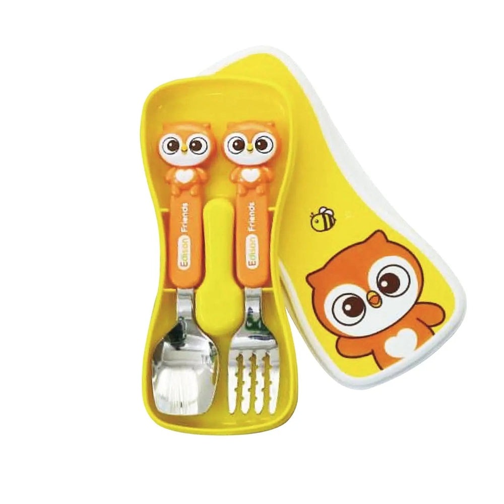 Edison Spoon&Fork Case Set For Kids