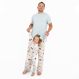 Emerson And Friends On The Ranch Bamboo Convertible Baby Pajama Beige And Multi