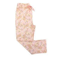 Emerson And Friends Spring Meadow Relaxed Bamboo Lounge Pajama Pants Pink And Multi