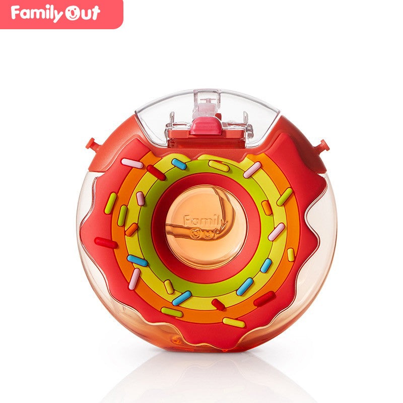 Familyout Donut Water Bottle Rainbow