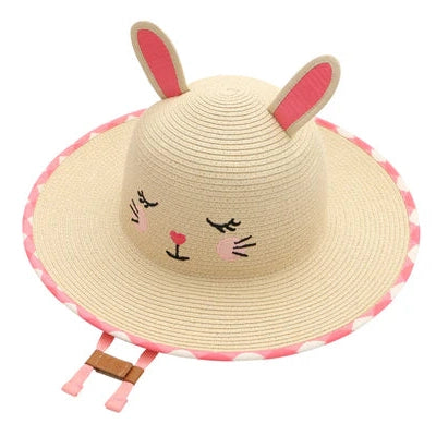 Flapjackkids Kids Lifeguard Straw Hat Bunny