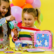 Floss And Rock 7pc Tin Tea Set Rainbow Fairy