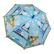 Floss And Rock Color Change Umbrella-Construction Blue