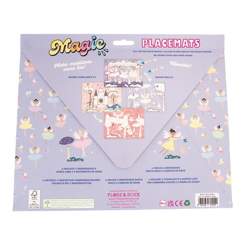 Floss And Rock Magic Water Placemats