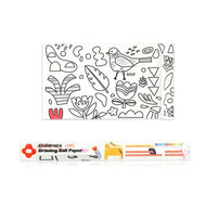 Flower Monaco Drawing Paper Roll