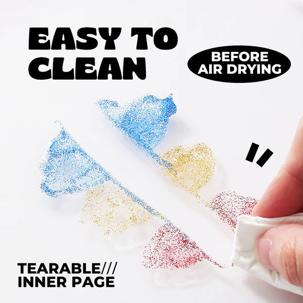 Flower Monaco Glitter Glue