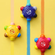 Flower Monaco Pocket Crayons 3 Set