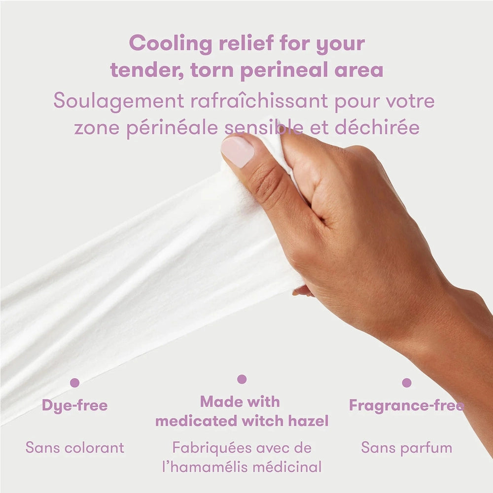 Frida Mom Witch Hazel Perineal Cooling Pad Liners, 24-pack, dye-free and fragrance-free