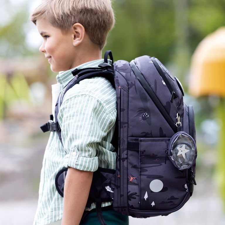 Frii Of Norway School Backpack Expand 20-25L Dino Black