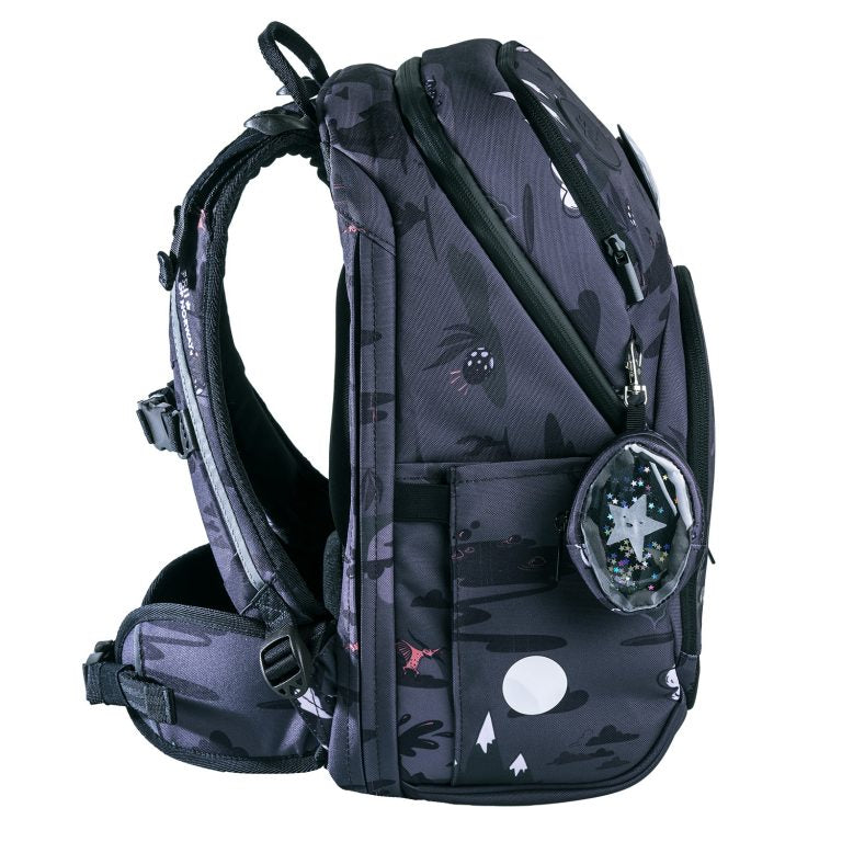 Frii Of Norway School Backpack Expand 20-25L Dino Black