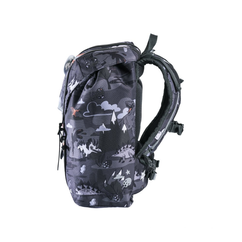 Frii Of Norway School Backpack Retro 22L Dino Black