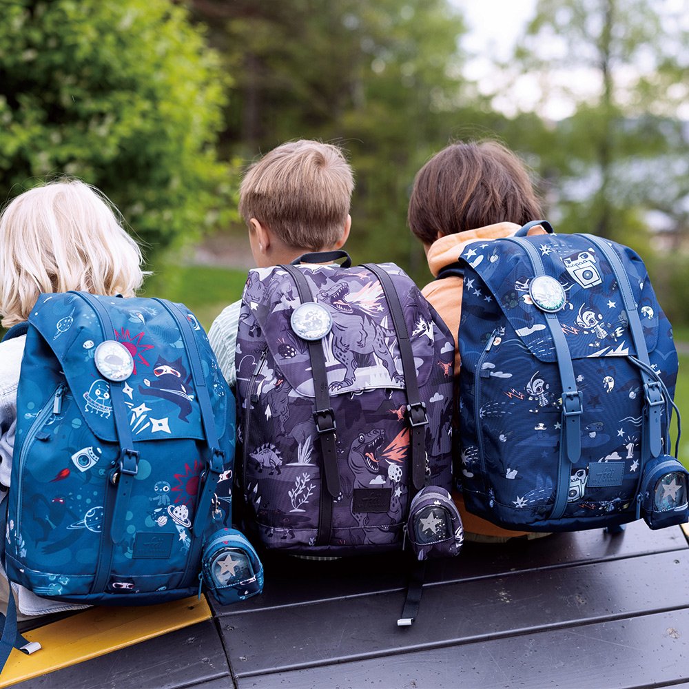 Frii Of Norway School Backpack Retro 22L Ninja Blue