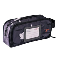 Frii Of Norway School Pencil Case 3-Layer Dino