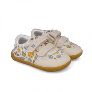 Garvalin Barefoot Children Canvas Sneakers Beige