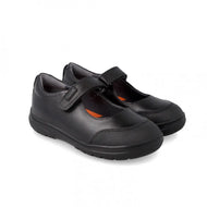 Garvalin Napa Children School Shoes Black