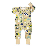 Good Luck Sock Farm Animals Baby Pajamas