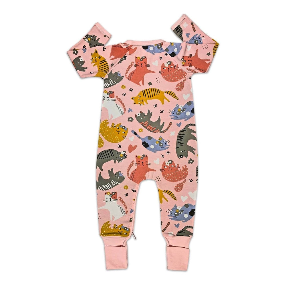 Good Luck Sock Kitty Cats Baby Pajamas