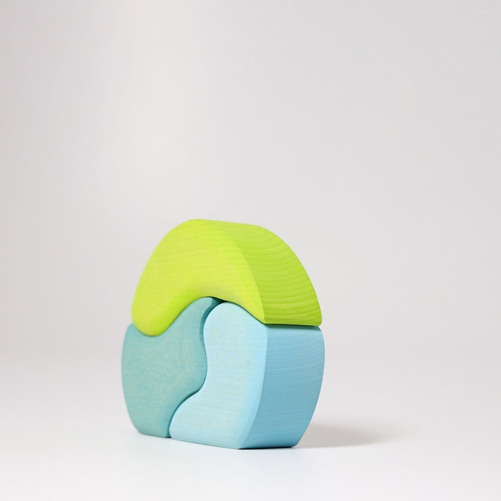 Grimm's Blocks Gnomes Bungalow 3pc