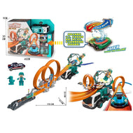 Handsome Colorchanging Rail Car Set