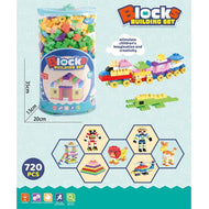 Handsome Freestyle Building Blocks With PVC Tote Bag