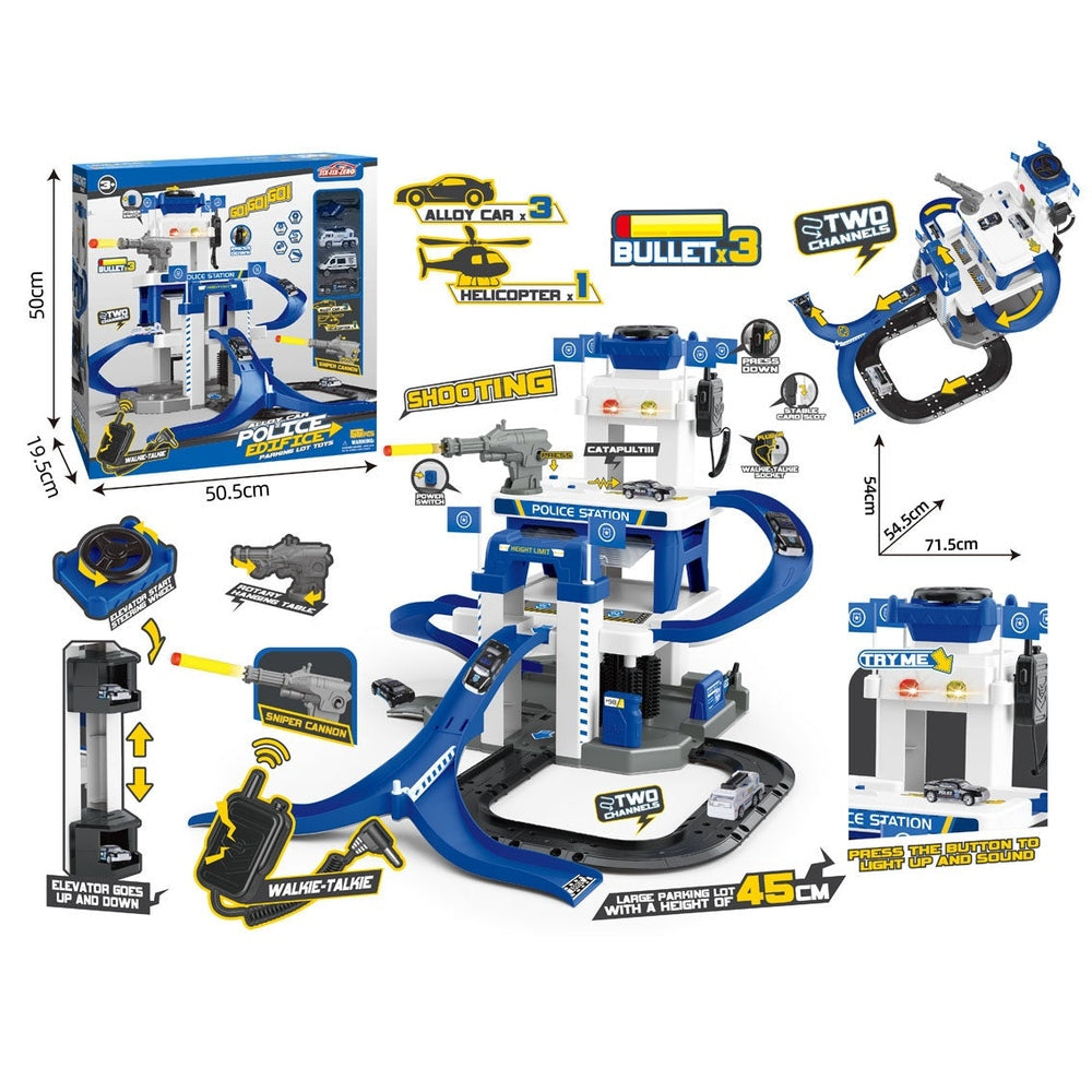 Handsome Multifunctional Police Headquarters Parking Lot Set