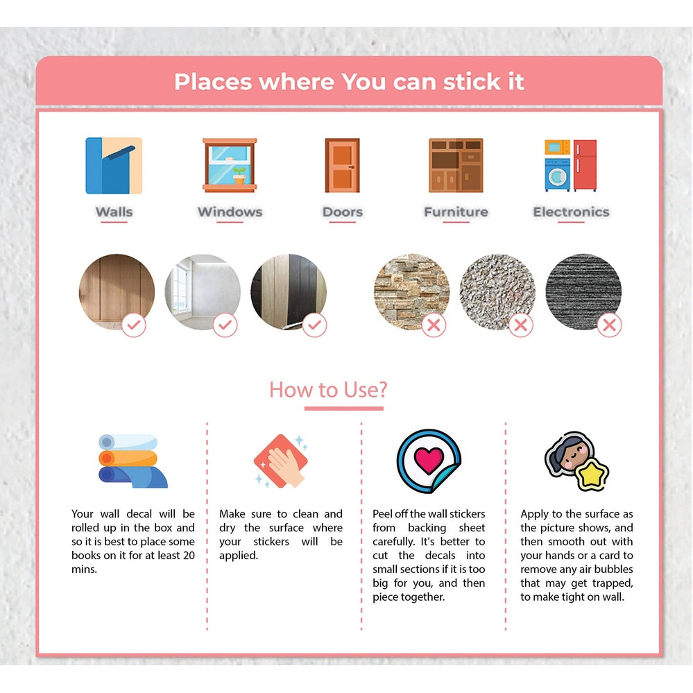 Hello Beautiful Designs sleeping elephant on blue balloon with stars nursery wall stickers, reusable