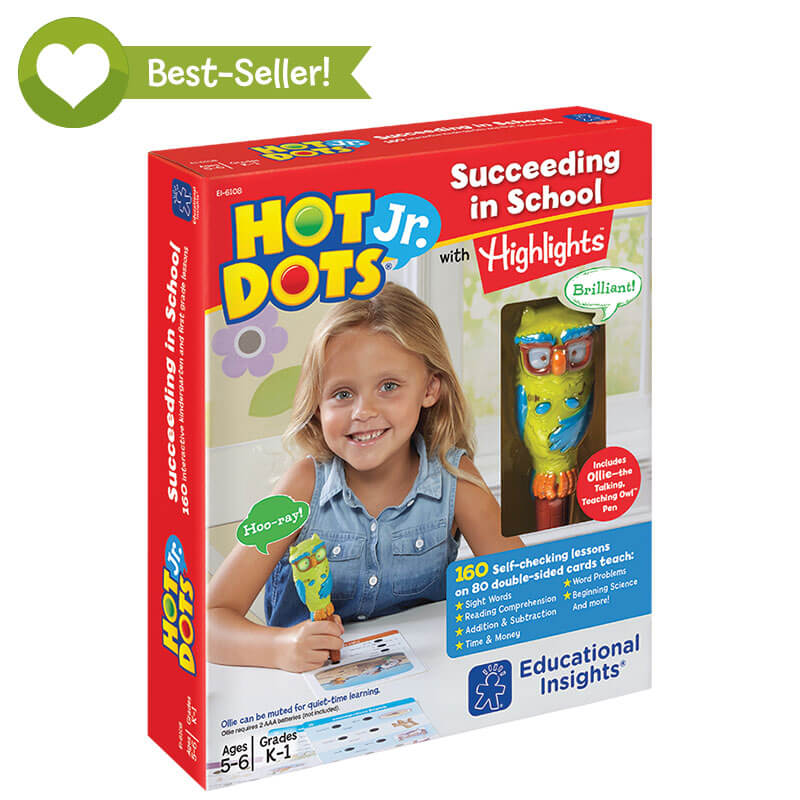 Hot Dots Jr. Educational Insights Succeeding In School