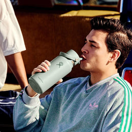 Hydro Flask 32 oz Wide Mouth Bottle With Flex Straw Cap
