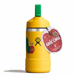 Hydro Flask Kids 12 oz Wide Mouth Bottle With Straw Cap And Boot