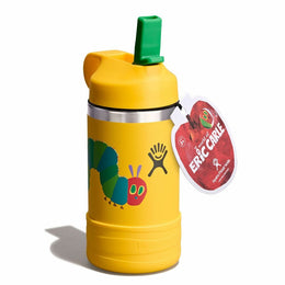 Hydro Flask Kids 12 oz Wide Mouth Bottle With Straw Cap And Boot