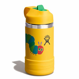 Hydro Flask Kids 12 oz Wide Mouth Bottle With Straw Cap And Boot