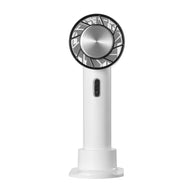 I2 Handheld 3 Speed Lithium Fan With Cooling Plate White