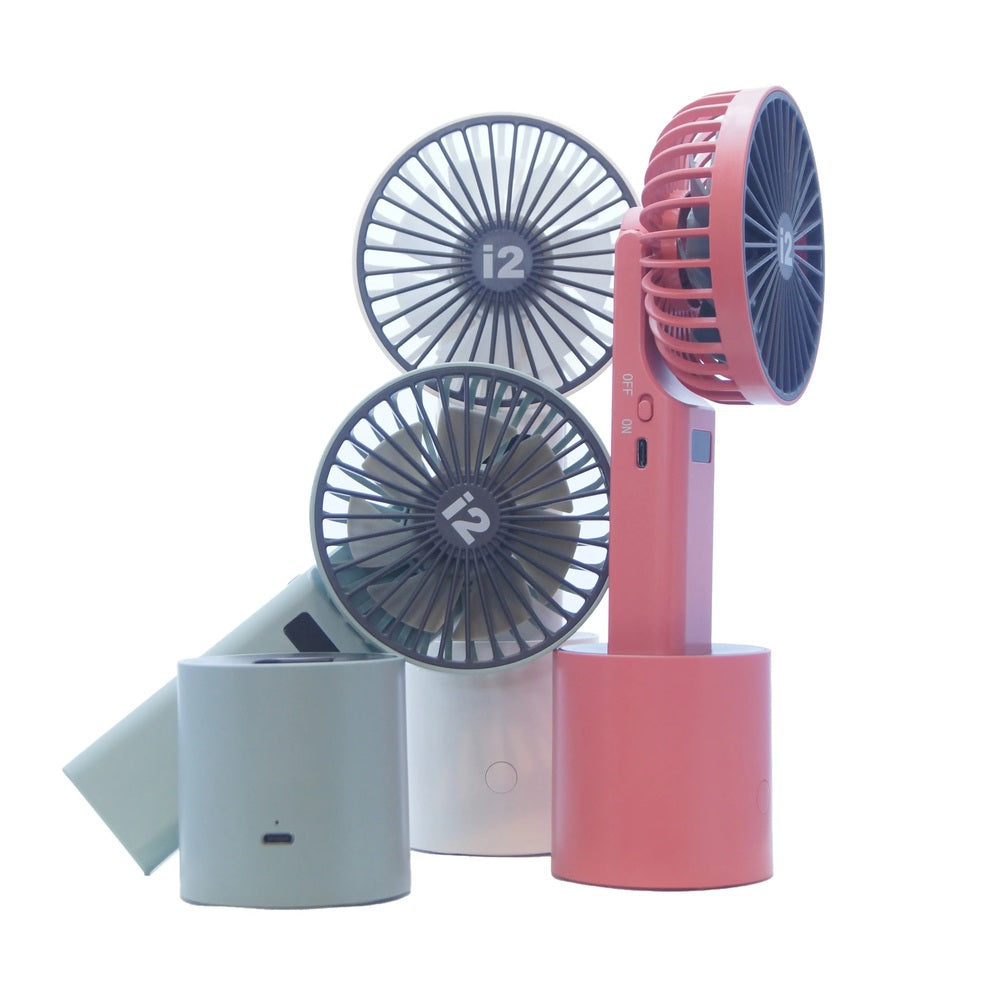 I2 Handheld 5 Speed Lithium Battery Fan