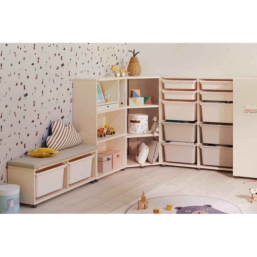 Iloom Eddi Kids 3-Story Corner Bookshelf