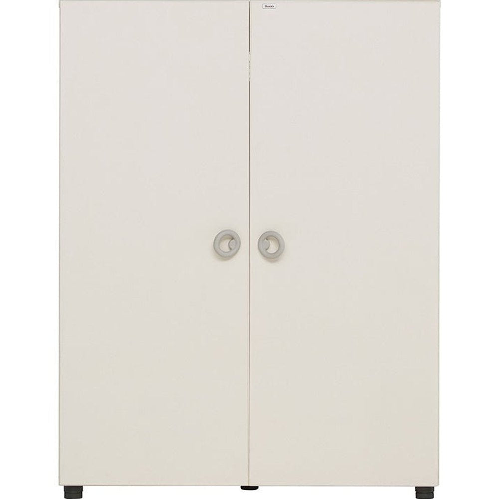 Iloom Eddie Kids 800W wardrobe, beige finish with dual doors and round metal handles