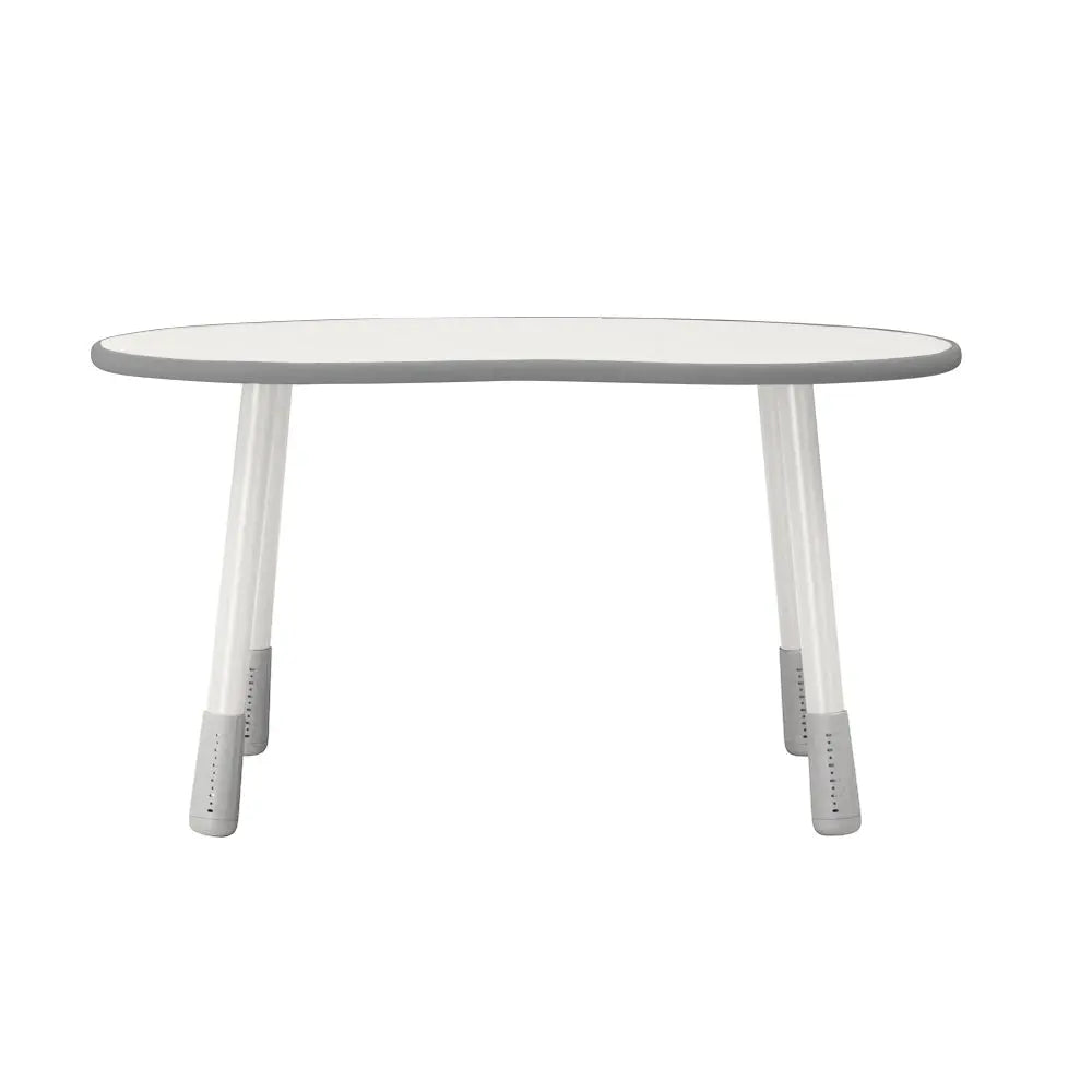 Iloom Growing Desk Peanut 1200W white oval activity table with adjustable legs
