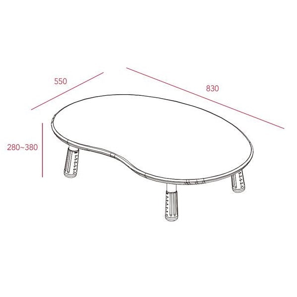 Iloom Growing Desk Peanut 800W