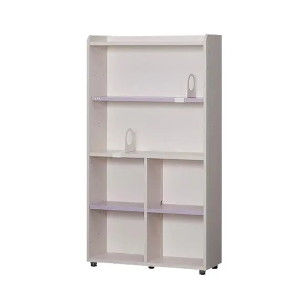 Iloom Linki Plus 5 Story Bookshelf 800W, white finish; five open shelves shown for organized storage.